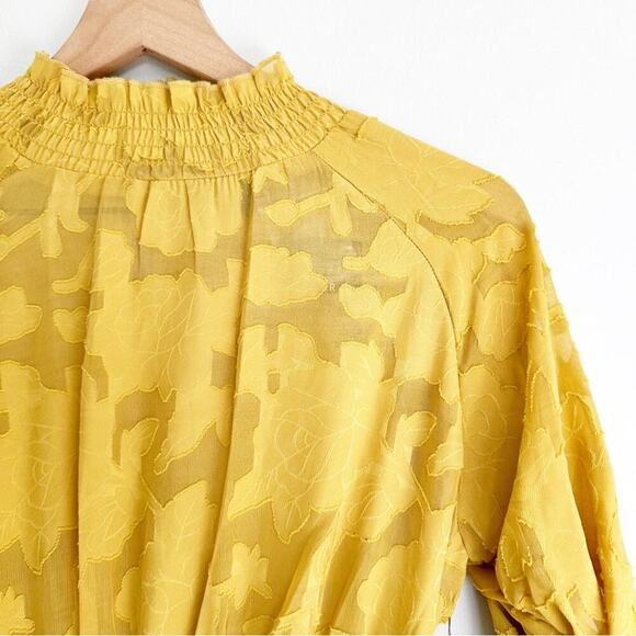 Forever 21 Gold Mock Turtleneck Dress - Picture 2 of 7